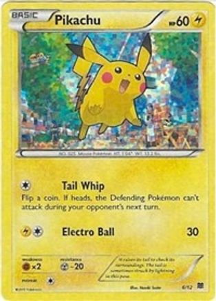 Pikachu (6/12) [McDonald's Promos: 2015 Collection]