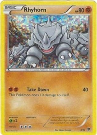 Rhyhorn (8/12) [McDonald's Promos: 2015 Collection]