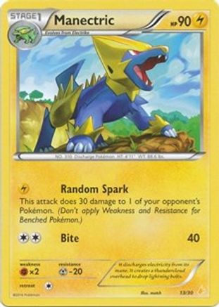 Manectric (22/30) [XY: Trainer Kit 3 - Pikachu Libre]