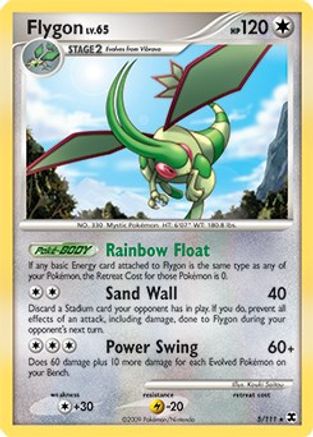 Flygon (5/111) (Theme Deck Exclusive) [Platinum: Rising Rivals]