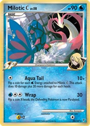 Milotic C (35/147) (Theme Deck Exclusive) [Platinum: Supreme Victors]