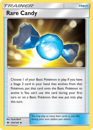 Rare Candy (129/149) [Sun & Moon: Base Set]
