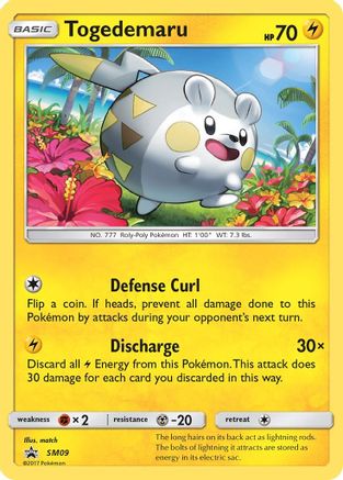 Togedemaru (SM09) [Sun & Moon: Black Star Promos]