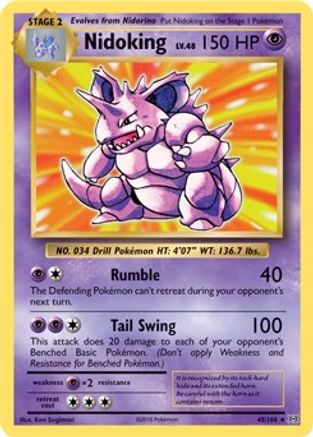 Nidoking (45/108) (Theme Deck Exclusive) [XY: Evolutions]