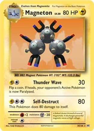 Magneton (38/108) (Theme Deck Exclusive) [XY: Evolutions]