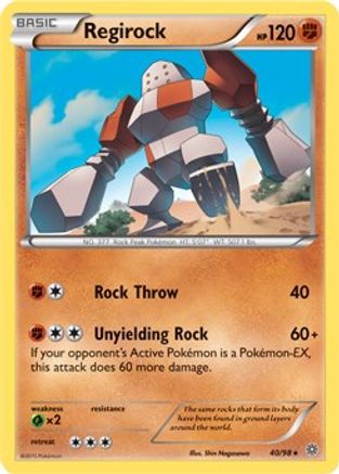 Regirock (40/98) (Theme Deck Exclusive) [XY: Ancient Origins]