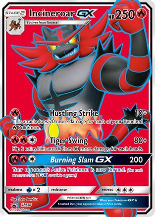 Incineroar GX (SM38) [Sun & Moon: Black Star Promos]