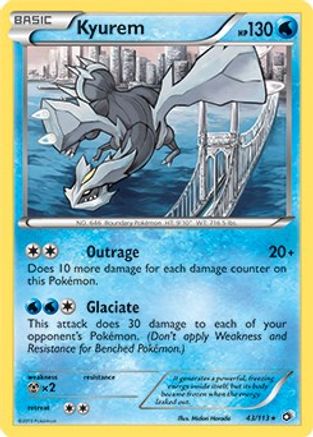 Kyurem (43/113) (Theme Deck Exclusive) [Black & White: Legendary Treasures]