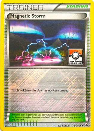 Magnetic Storm (91/106) (League Promo) [XY: Flashfire]