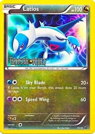 Latios (10/20) (Blister Exclusive) [Black & White: Dragon Vault]