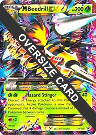 M Beedrill EX (XY158) (Jumbo Card) [XY: Black Star Promos]