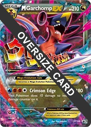 M Garchomp EX (XY168) (Jumbo Card) [XY: Black Star Promos]