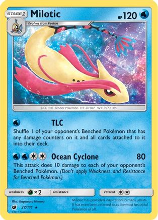 Milotic (27/111) [Sun & Moon: Crimson Invasion]