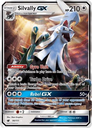 Silvally GX (90/111) [Sun & Moon: Crimson Invasion]