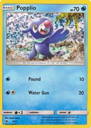 Popplio (4/12) [McDonald's Promos: 2017 Collection]