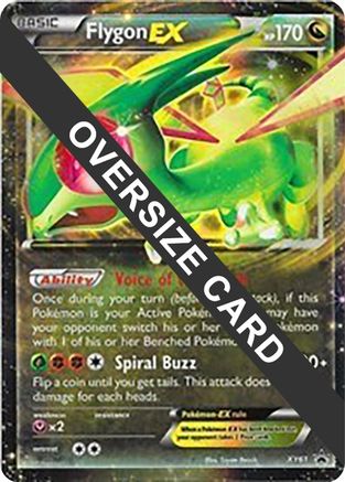 Flygon EX (XY61) (Jumbo Card) [XY: Black Star Promos]