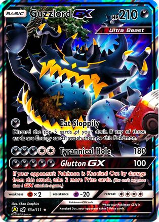 Guzzlord GX (63a/111) [Alternate Art Promos]