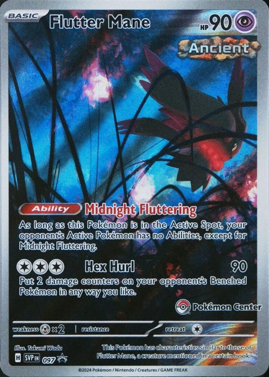 Flutter Mane (097) (Pokemon Center Exclusive) [Scarlet & Violet: Black Star Promos]