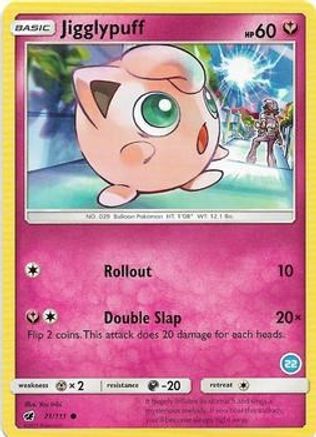 Jigglypuff (71/111) (Deck Exclusive #22) [Sun & Moon: Trainer Kit - Alolan Ninetales]