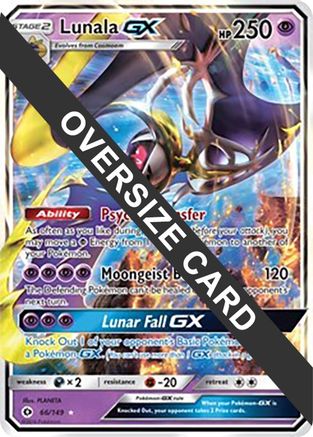 Lunala GX (66/149) (Jumbo Card) [Sun & Moon: Base Set]