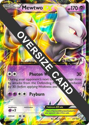 Mewtwo EX (XY183) (Jumbo Card) [XY: Black Star Promos]