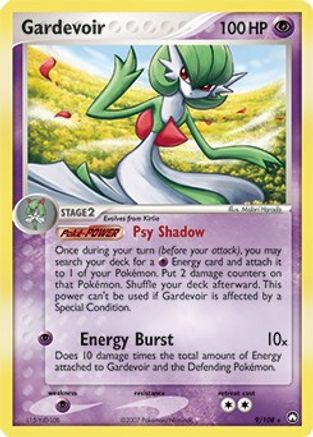 Gardevoir (9/108) (Theme Deck Exclusive) [EX: Power Keepers]