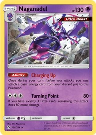 Naganadel(108/214) (Theme Deck Exclusive) [Sun & Moon: Lost Thunder]