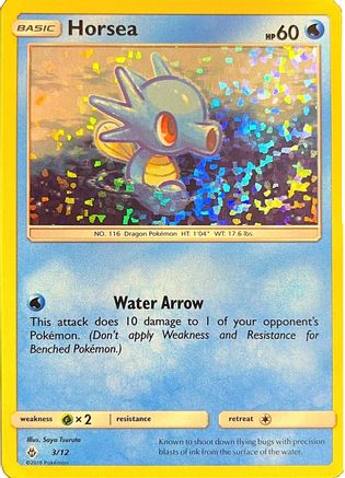 Horsea (3/12) [McDonald's Promos: 2018 Collection]