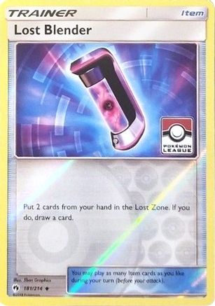 Lost Blender (181/214) (League Promo) [Sun & Moon: Lost Thunder]