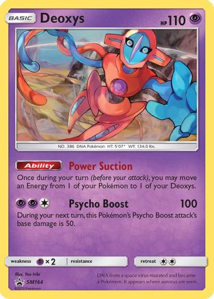 Deoxys (SM164) [Sun & Moon: Black Star Promos]