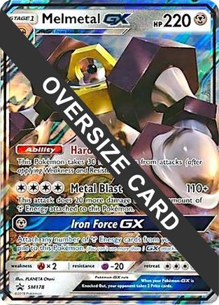 Melmetal GX (SM178) (Jumbo Card) [Sun & Moon: Black Star Promos]
