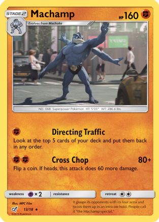 Machamp (13/18) [Sun & Moon: Detective Pikachu]