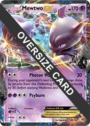 Mewtwo EX (61/162) (Jumbo Card) [XY: BREAKthrough]