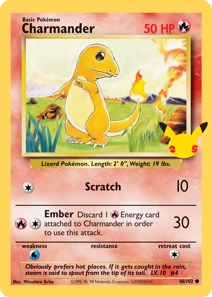 Charmander (46/102) (Jumbo Card) [First Partner Pack]