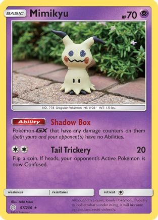 Mimikyu (97/236) [Sun & Moon: Cosmic Eclipse]