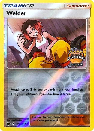 Welder (189a/214) (Regional Championship Promo Staff) [Sun & Moon: Unbroken Bonds]
