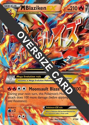 M Blaziken EX (XY86) (Jumbo Card) [XY: Black Star Promos]