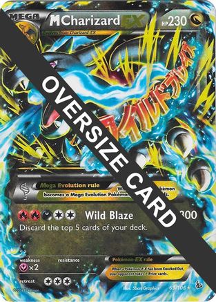 M Charizard EX (69/106) (Jumbo Card) [XY: Flashfire]