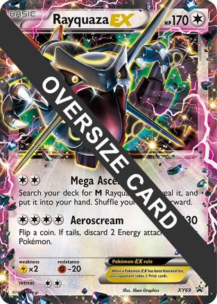 Rayquaza EX (XY69) (Jumbo Card) [XY: Black Star Promos]