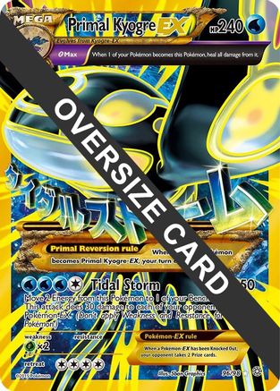 Primal Kyogre EX (96/98) (Jumbo Card) [XY: Ancient Origins]