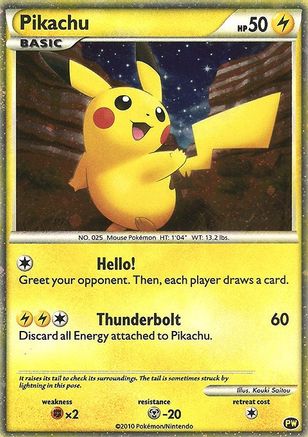 Pikachu (PW1) (English) [Pikachu World Collection Promos]
