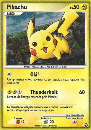 Pikachu (PW9) (Portuguese) [Pikachu World Collection Promos]