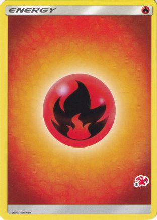 Fire Energy (Charizard Stamp #3) [Battle Academy 2020]