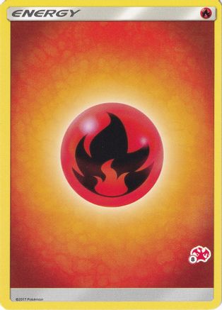 Fire Energy (Charizard Stamp #8) [Battle Academy 2020]