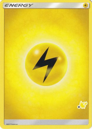 Lightning Energy (Pikachu Stamp #31) [Battle Academy 2020]