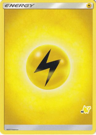 Lightning Energy (Pikachu Stamp #48) [Battle Academy 2020]