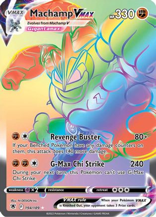 Machamp VMAX (194/189) [Sword & Shield: Astral Radiance]