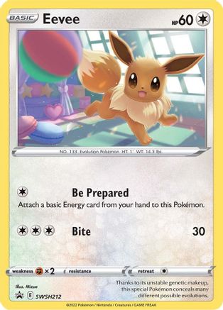 Eevee (SWSH212) [Sword & Shield: Black Star Promos]