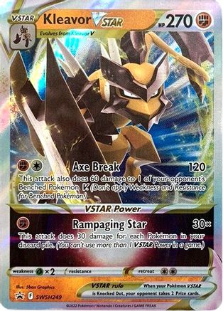 Kleavor VSTAR (SWSH249) [Sword & Shield: Black Star Promos]