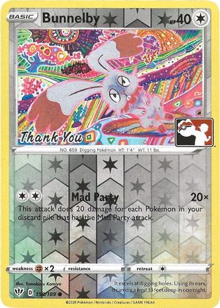 Bunnelby (150/189) (Thank You Promo) [Sword & Shield: Darkness Ablaze]